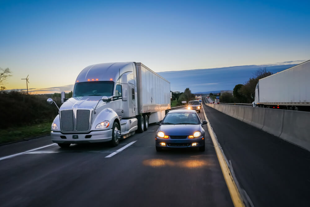 Tips for Driving Alongside Semi-Trucks